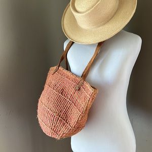 Vintage SISAL Basket Bag